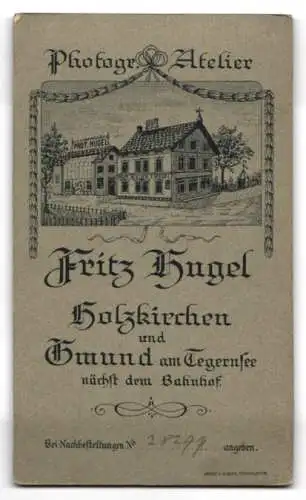 Fotografie Fritz Hugel, Holzkirchen, junger K.u.K. Soldat in Uniform mit Orden