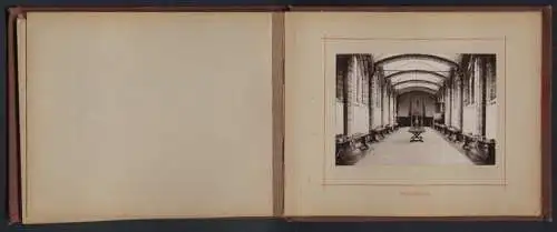 10 Fotografien Ansicht Anhée-Denée, Abtei Maredsous, Abbaye de Maredsous, Bibliothque, Cloitre, Refectoire