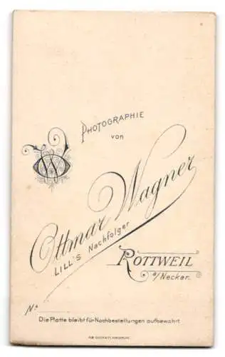 Fotografie Ottmar Wagner, Rottweil, Porträt eines jungen Mannes