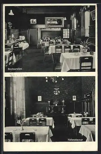 AK Freiburg / Breisgau, Restaurant zum Krokodil, Inh. Carl Kiechle, Albertstrasse 50