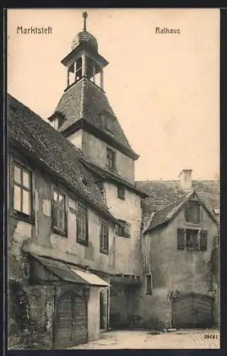 AK Marktsteft, Blick auf das Rathaus