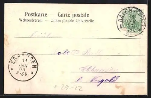 Luna-AK Aalen, Totalansicht gegen die Berge