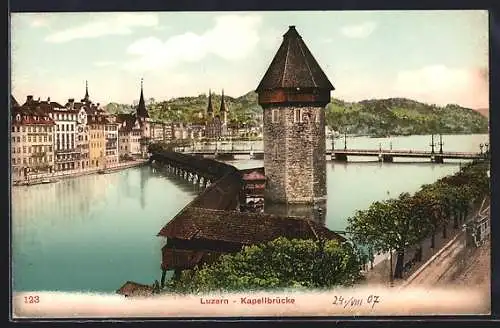 AK Luzern, Kapellbrücke