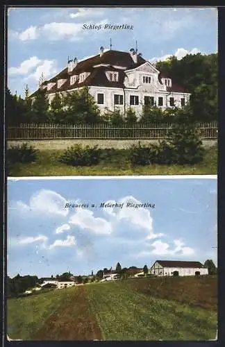 AK Riegerting, Brauerei und Meierhof, Schloss