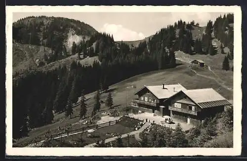 AK Edelsberg / Allgäu, Sportheim Böck in den Bergen