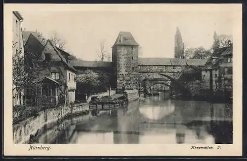 AK Nürnberg, Blick auf das Kasemattentor