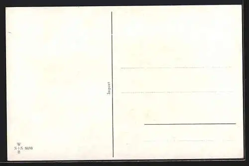 AK Vater repariert Auto auf einer Landstrasse, Neujahrsgruss