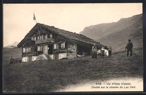 AK Val d`Illiez, Chalet sur le chemin du Lac Vert