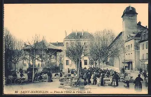 AK Saint-Marcellin, Place de l`Hotel-de-Ville