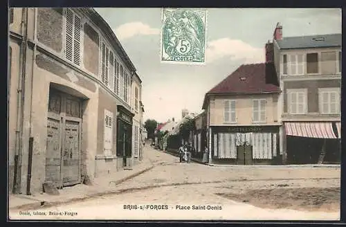 AK Briis-s-Forges, Place Saint-Denis