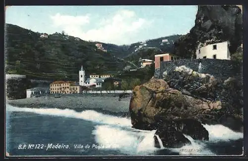 AK Vila da Ponto do Sól / Madeira, Teilansicht der Ortschaft