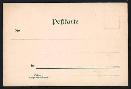 Lithographie Breslau, Rathaus