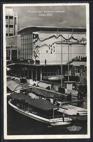 AK Paris, Exposition International 1937, Pavillon de la Suisse