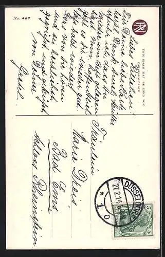 Künstler-AK Alfred James Dewey: Spring Moon - An Old Love Song