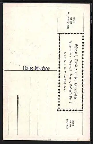 Künstler-AK Ernst Kutzer: Adalbert Stifter Karte Nr. 31, Abdias, 3. Ditha