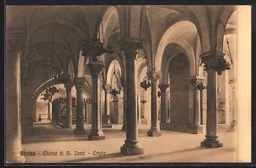 AK Verona, Chiesa di S. Zeno, Cripta