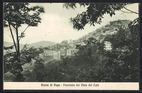 AK Rocca di Papa, Panorama dal Viale del Tufo