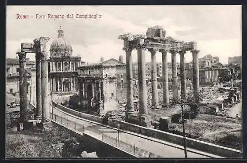 AK Roma, Foro Romano dal Campidoglio