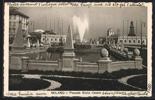 AK Milano, Piazzale Giulio Cesare