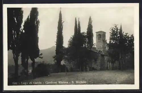 AK Gardone Riviera /Lago di Garda, S. Michele