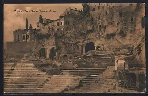 AK Verona, Scavi Teatro Romano Cavea