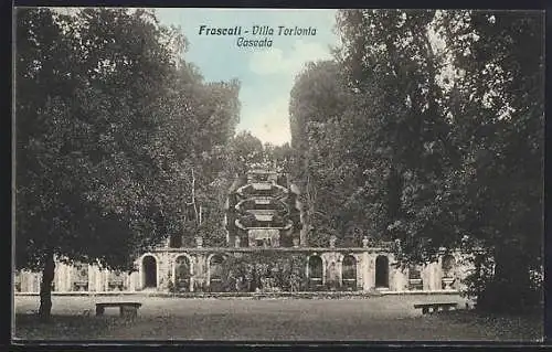 AK Frascati, Villa Torlonia Cascata