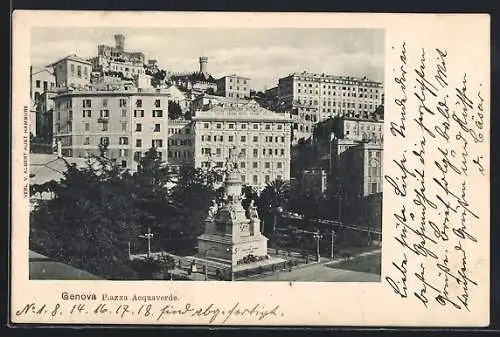 AK Genova, Piazza Acquaverde