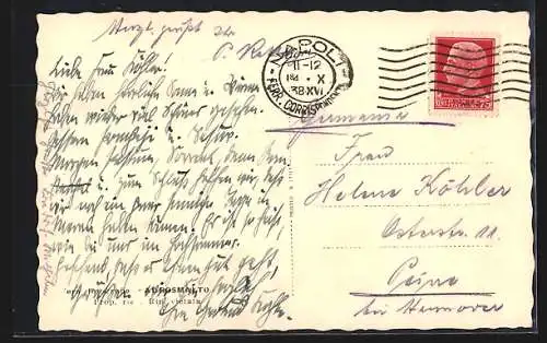 AK Napoli, Mergellina da Via Caracciolo