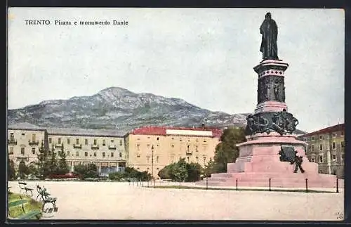 AK Trento, Piazza e monumento Dante