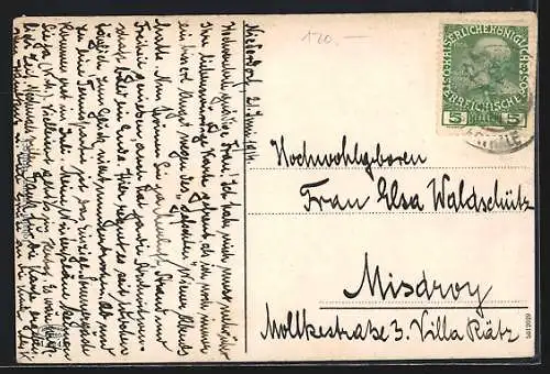 AK Niederdorf, Ortsansicht im Pustertal