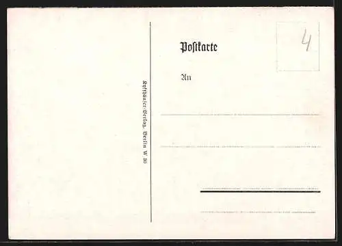 Künstler-AK Döbrich-Steglitz: Ulanen-Patrouille, Ul.-Regt. 21
