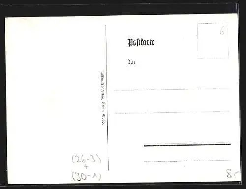 Künstler-AK Döbrich-Steglitz: Soldaten legen Verfolgungsfeuer, Garde Füsilier Regiment, Garde Korps