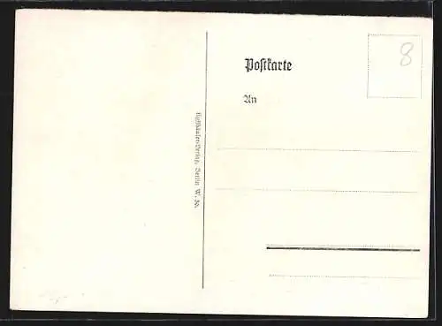 Künstler-AK Döbrich-Steglitz: Parade, 10 bayr. Feldart.-Regt. III. bayr. A. K.