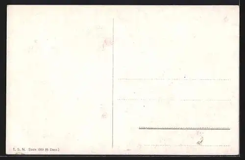 Künstler-AK Alfred Schönian: Zwei russische Windhunde, Barsois