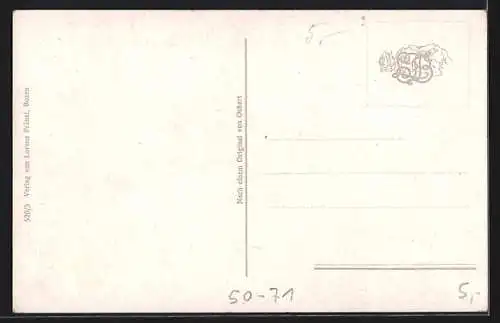 AK Murmeltiere vor ihrem Bau