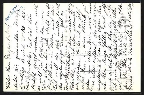 AK Berlin, Aufziehen der Wache am Ehrenmal, Parade