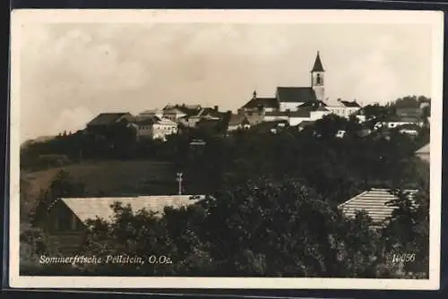 AK Peilstein /O. Oe., Ortsansicht mit Kirche