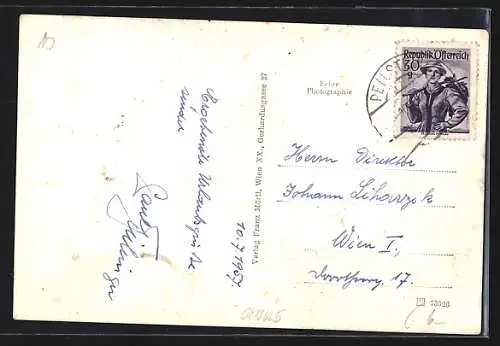 AK Peilstein /O. Oe., Ortsansicht mit Kirche