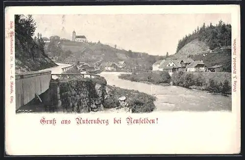 AK Neufelden, Unternberg mit Flusspartie