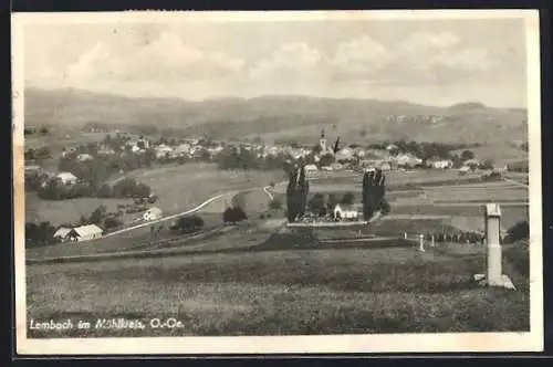 AK Lembach im Mühlkreis, Friedhof vor der Ortschaft