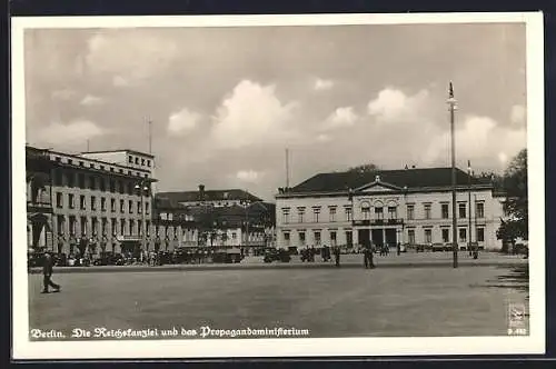 AK Berlin, Wilhelmplatz mit Reichskanzlei und Propagandaministerium