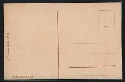 AK Dickes Paar in Bademode springt ins Meer