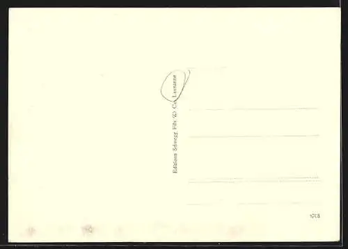 AK Lausanne, Ausstellung, Platz zwischen Hallen III und IV
