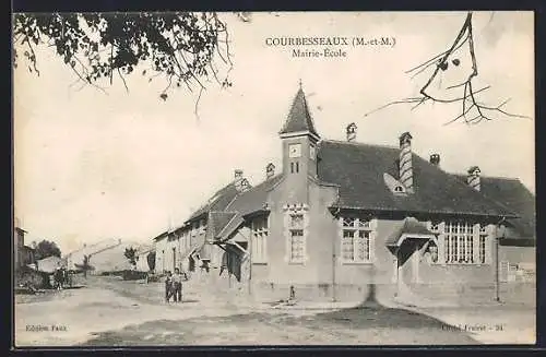 AK Courbesseaux, Mairie-École