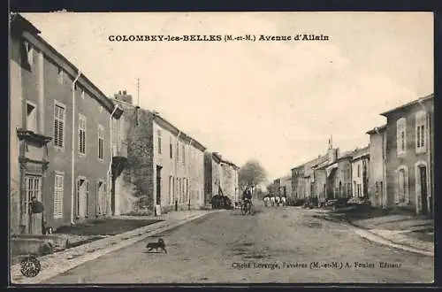 AK Colombey-les-Belles, Avenue d`Allain