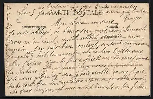 AK Serres, Vue générale prise du Clocher