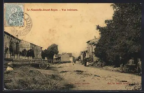 AK Neuveville-devant-Bayon, Vue intérieure