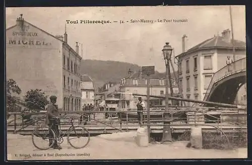 AK Toul, Saint-Mansuy, Le Pont tournant