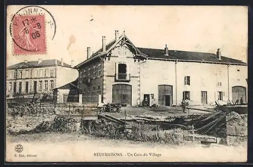 AK Neufmaisons, Un Coin du Village