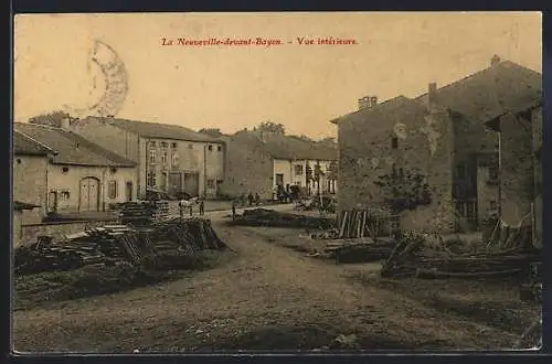 AK Neuveville-devant-Bayon, Vue intérieure